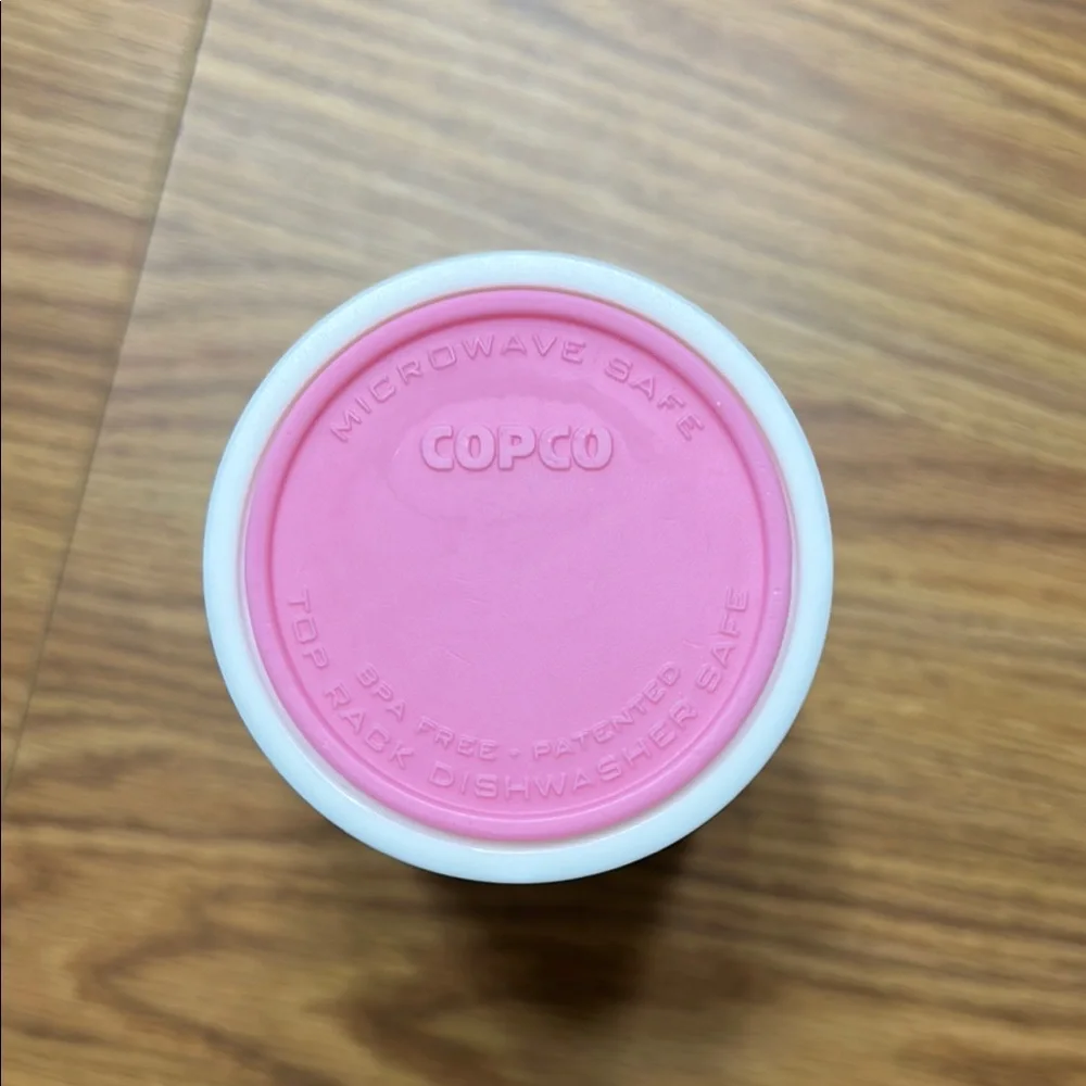 White and Pink Travel Mug - Picture 4 of 6